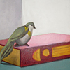 Still Life with Bird on Book